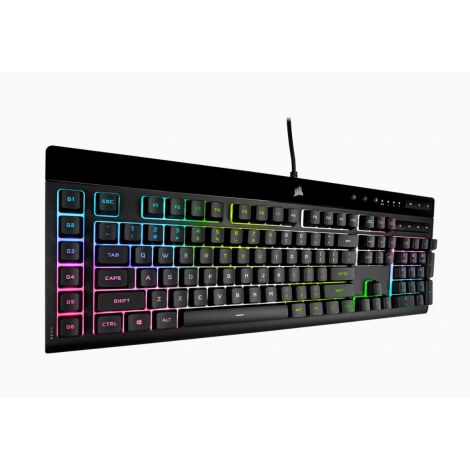 Corsair | Rubber Dome | K55 RGB PRO XT | Gaming keyboard | Gaming Keyboard | RGB LED light | US | Wired | Black - 6